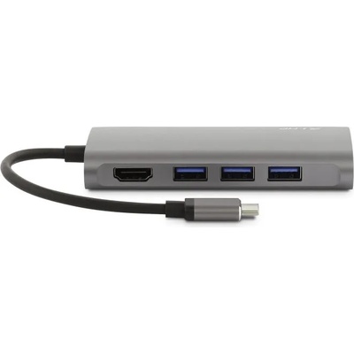 LMP USB-C Video Hub 5 Port: HDMI, 3x USB 3.0, USB-C port Space gray (bm2995)