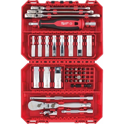 MILWAUKEE 1/4" sada nástrčných klíčů s ráčnou 42ks 4932498382
