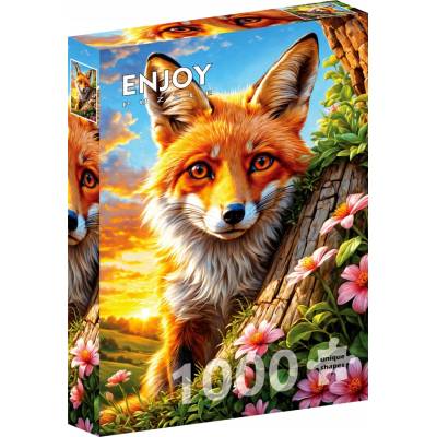 ENJOY Zvědavá liška 1000 dílků