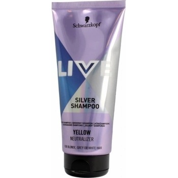 Live Silver Shampoo Anti-Yellow pre strieborný lesk vlasov 200 ml