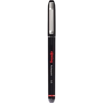 rOtring Ролерна писалка, 0, 5 мм, капачка, ROTRING "Rollerpoint", черна NRR2146103 (NRR2146103)