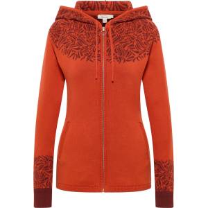 Tranquillo Дамско вълнено яке Tranquillo Women's Jaquard-Strickjacke Casual jacket - Rooibos Paisley - размер XS (105-6692-0211)