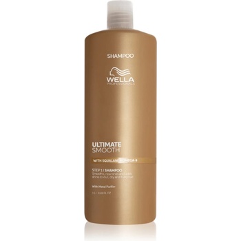 Wella Ultimate Smooth Shampoo интензивен подхранващ шампоан за блясък и мекота на косата 1000ml
