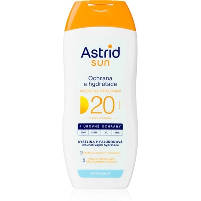 Astrid Sun мляко за загар SPF 20 с висока UV защита 200ml
