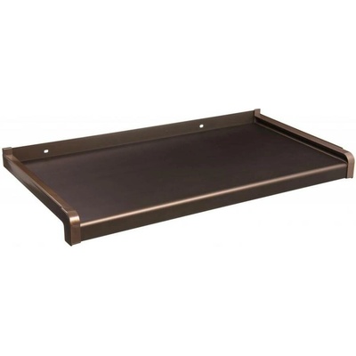 Deokork Venkovní hliníkový tažený parapet nos 25 mm 50x500 mm Bronz ELOX