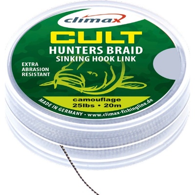 Climax šňůra Cult Hunters Braid Weed 20m 25lb