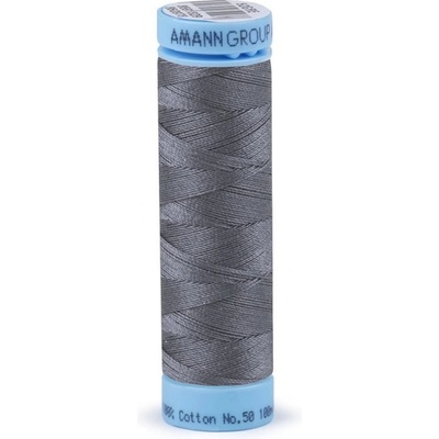 Bavlněné nitě 100 m Etiketní č.50 Triana Amann 0415 Agate Gray
