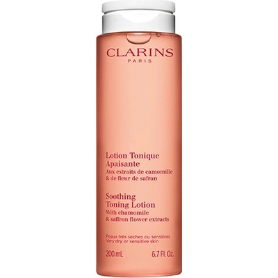 Clarins Cleansing Soothing Toning Lotion почистващ и успокояващ тоник за чувствителна и суха кожа за жени 200 мл
