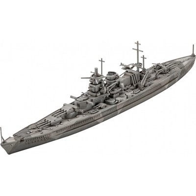Revell Сглобяем модел Revell - Военен кораб Гнайзенау (R65181)