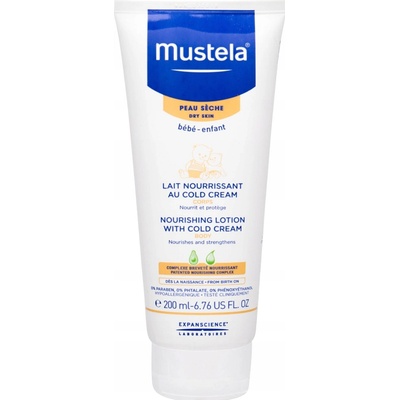 Mustela Zklidňujicí hydratační tělové mléko 200 ml