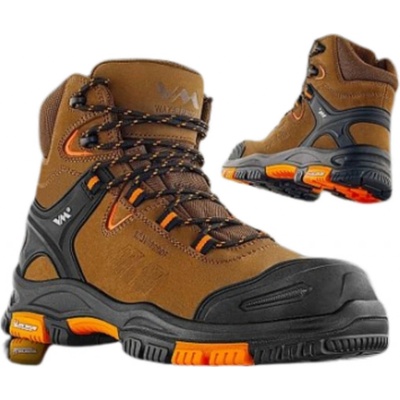 VM Footwear ARKANSAS 6430-S3 kotníková Hnědá