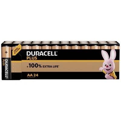 Duracell Plus Power Еднократна батерия AA Алкална (MN1500 CP24)