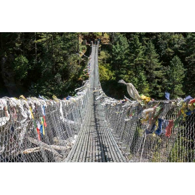 DIMEX ART Флизелинов фототапет мост в непал 375 x 250 см