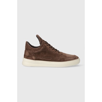 Filling Pieces Велурени маратонки Filling Pieces Low Top Suede в кафяво 10122791909 (10122791909)