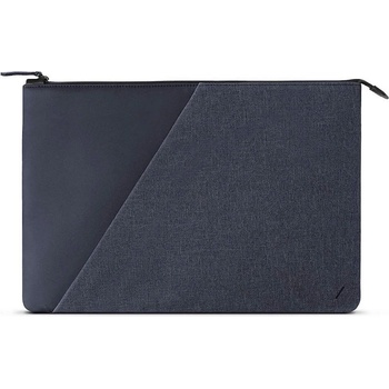Native Union Качествен полиуретанов калъф за MacBook Pro 16, Pro 15 и лаптопи до 16 инча - Native Union Stow Fabric Sleeve (тъмносин) (STOW-CSE-IND-FB-15)