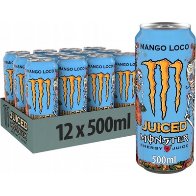 Monster Energy Mango Loco 12 x 0,5 l