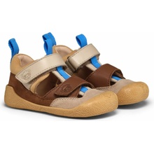 Affenzahn Prewalker Sandal Leather Freely Affenzahn modrá hnedá béžová