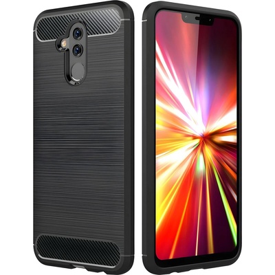 Huawei Carbon Shield TPU калъф за Huawei Mate 20 Lite - Черен KP29558