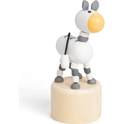 Bigjigs Toys mačkací zvířátka Safari Zebra