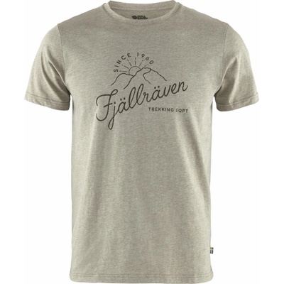 Fjällräven tričko Sunrise Light Olive-Melange