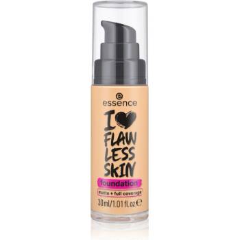 essence I LOVE FLAWLESS SKIN фон дьо тен с матиращ ефект цвят 50 - Medium Ivory 30ml