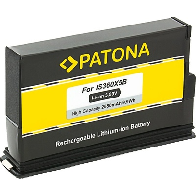 PATONA Aku Insta 360 One X5 2550mAh Li-Ion 3,89V CINSBAHA