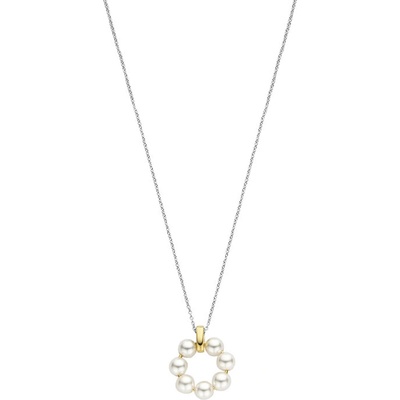 Ti Sento Сребърно дамско колие с перли Ti Sento 34036YP (34036YP)