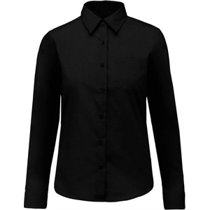 Kariban jessica k549 / Дамска риза с дълъг ръкав - черна 4xl (20k54900214)