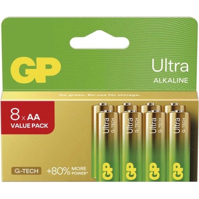 GP Ultra Alkaline AA 8 ks 1014228000