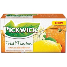 Pickwick Fruit Fusion citrus & elderflower ovocný čaj 20 x 2 g