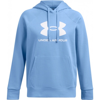 Under Armour UA Rival Fleece Big Logo HDY 1379501-465 modrá