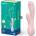 Изискан вибратор, смартфон контролиран, 20, 4см. - Mono Flex Pink (SATISFY183)