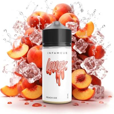 Infamous LongZ Shake & Vape Peach Ice Tea 10 ml
