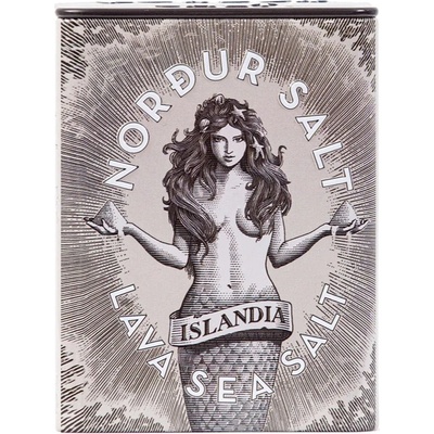 Nordur Salt Арктическа сол 100 гр, лава, на люспи, тенекиена кутия, Nordur Salt (NS5694230367160)