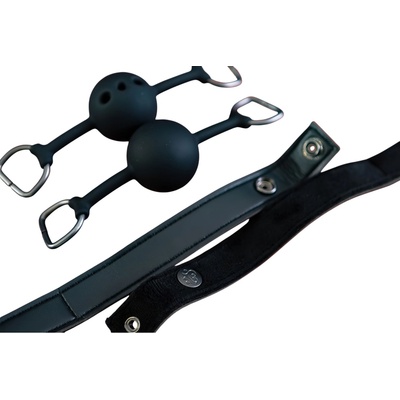 Sei Mio - комплект за уста - 2 части (черен)