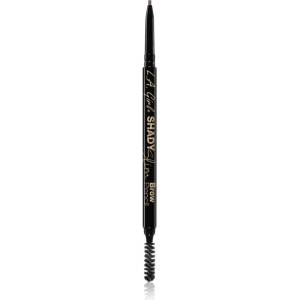 L. A. Girl Cosmetics Shady Slim автоматичен молив за вежди с четка цвят Soft Brown 0.08 гр