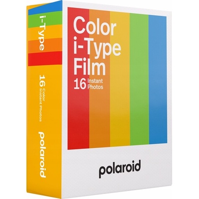 Polaroid Color i-Type Film 2-balenie (16 fotografií) farebné, biely rámik