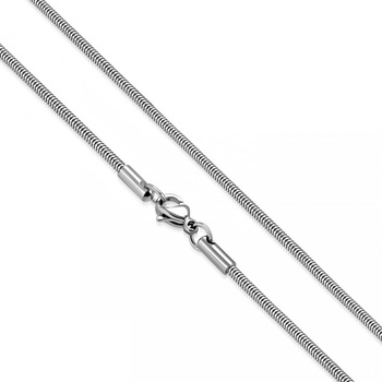 Šperky4U Ocelový řetízek had OPE1269-024-40