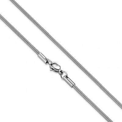 Šperky4U Ocelový řetízek had OPE1269-024-40