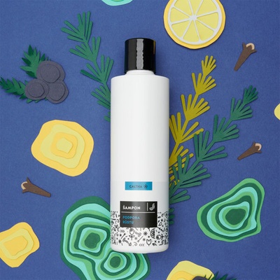 Caltha šampón Podpora rastu Malachit síra a praslička 250 ml
