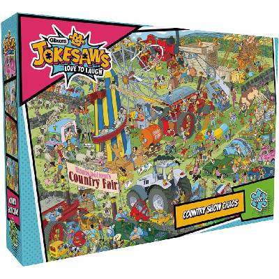 Gibsons Пъзел Gibsons от 1000 части - Хаос на селскостопанското изложение (G7142)