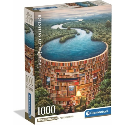 Clementoni Přehrada z knih 1000 dielov