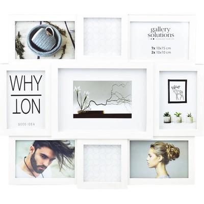 Focus Collage 9 Pictures White