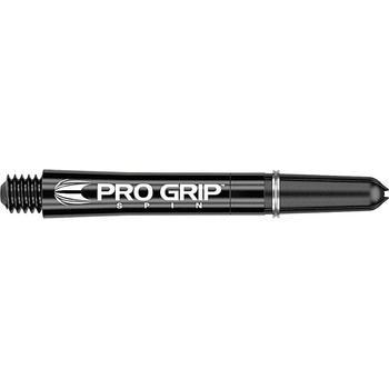TARGET Pro Grip Spin otočné čierne, dlhé, 48 mm, 9 ks