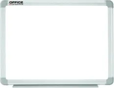 Office products Бяла магнитна дъска с алуминиева рамка 45 х 60 см