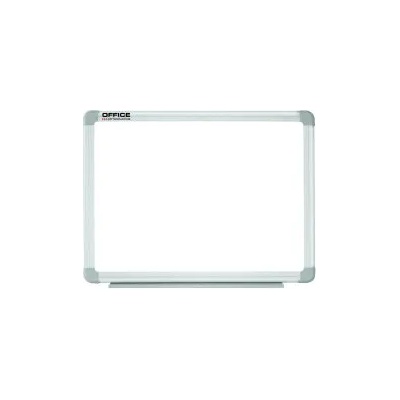 Office products Бяла магнитна дъска с алуминиева рамка 45 х 60 см