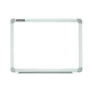 Office products Бяла магнитна дъска с алуминиева рамка 45 х 60 см