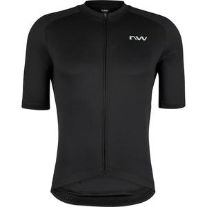 Northwave Мъжка фланелка с къс ръкав за колоездене Northwave Force 2 Jersey Short Sleeve Cycling jersey - Black - размер M (056-3146-0112)