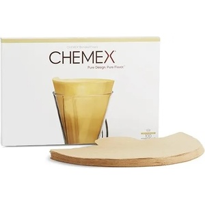 CHEMEX Хартиени филтри Chemex - Round - 100бр - 3 CUPS - Natural