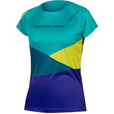 Endura SingleTrack Core Print T Kingfisher